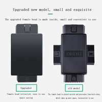 Divisor OBD2 1 Entrada 3 Salidas, Cable de Extensión de 16 Pines Macho a Hembra para Escáner de Diagnóstico Bluetooth