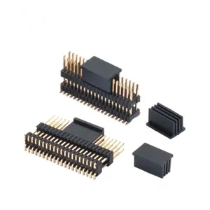Smt Dual Rij Pin Header Connector Dubbele Insulators180 Smt 1.27X2.54Mm Pin Header