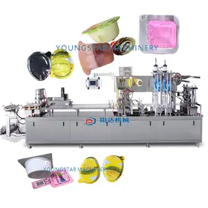 CE ISO certified automatic hot forming fun egg chocolate bubble cover blister packing packaging machine