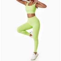 Roupas veste à manches longues pour femmes, vêtements d'entraînement de Sport de Fitness, ensemble de Yoga 4 pièces, ensembles de Fitness sans couture