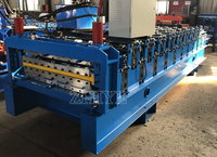 Mesin Pembentuk Gulungan Lapis Ganda TR4 TR6 IBR Lini Produksi Profil Baja Hidrolik