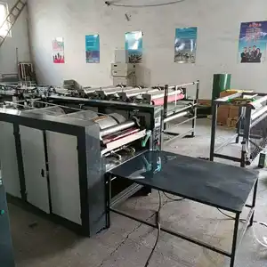 Een Kleur Flexografische Printer Geweven Tas Boodschappentas Printer Papieren Zak Drukmachine Met Flexo Afdrukken