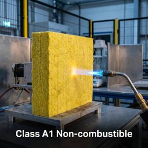Prix d'usine, laine de roche ignifuge A1, 100 kg/m3, haute densité, écologique, moderne, pour <span class=keywords><strong>l</strong></span>'<span class=keywords><strong>isolation</strong></span> thermique des murs extérieurs - Product Image 2