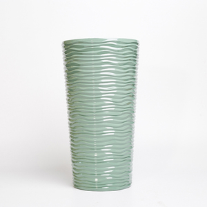 Vaso per Piante <span class=keywords><strong>in</strong></span> <span class=keywords><strong>Plastica</strong></span> Lucida di Grandi Dimensioni, Cilindrico e Alto, per Decorazione Interna ed Esterna del Soggiorno - Product Image 5