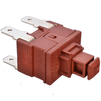 Interrupteur à bouton poussoir KAN-L5 7,5A 250V AC 4 broches marche/arrêt T120 Chauffe-eau Aspirateur Verrouillage spécial Autobloquant