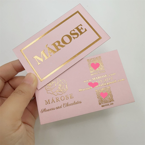 <span class=keywords><strong>Carte</strong></span> de remerciement <span class=keywords><strong>personnalisée</strong></span> haut de gamme feuille d'or cartes de fête rouge nouvel an noël papier personnalisé cartes de visite joyeuses vacances - Product Image 5