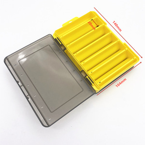 Nouvelle boîte de pêche en plastique avec insert en mousse transparente double face, étui <span class=keywords><strong>pour</strong></span> leurres à calamar et mouches <span class=keywords><strong>pour</strong></span> <span class=keywords><strong>la</strong></span> pêche en mer depuis <span class=keywords><strong>un</strong></span> bateau - Product Image 4