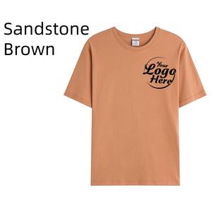 Camiseta estampada de algodón Premium 190g 100% bordado personalizado para eventos culturales - Product Image 1