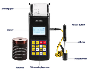 Testeur de dureté Leeb portable industriel JA-160 avec fonction d'impression, appareil de mesure de la dureté des métaux multi-échelles - Product Image 1