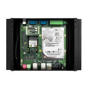 קומפקטי גלי מחשב תעשייתי ללא פנז עם i7 8550u 86 לנצח 10 נט lsc מוטמע שרת לינוקס rs485 com 24v עבור כלי רכב - Product Image 3