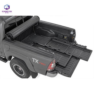 Système de tiroirs de rangement pour <span class=keywords><strong>plateau</strong></span> de camionnette en acier inoxydable personnalisé en usine, double tiroirs, <span class=keywords><strong>plateau</strong></span> <span class=keywords><strong>coulissant</strong></span> pour <span class=keywords><strong>Navara</strong></span> Tacoma - Product Image 4