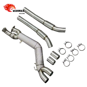 Ống xả trung bình bằng thép không gỉ 101mm hiệu suất cao cho BMW G80 M3 M4-Nâng cấp hệ thống ống xả của bạn - Product Image 4
