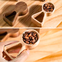 Cuillère à café en bois de noyer, cuillère doseuse pour expresso, cuillère doseuse en bois pour grains de café, thé, sucre, accessoires pour café