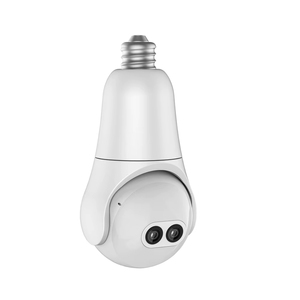 2MP Đèn pha wifi an ninh Camera Trong Nhà icsee hồng ngoại + bóng đèn trắng giám sát không dây hai cách nói chuyện máy ảnh - Product Image 1