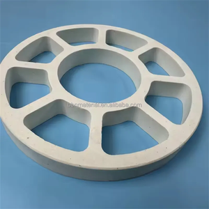 Taille personnalisée cordiérite mullite céramique saggar four réfractaire plaque <span class=keywords><strong>de</strong></span> réglage avec trou pour frittage utilisation - Product Image 2