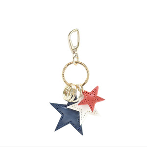 Llaveros personalizados de cuero PU, dijes creativos de cuero para bolsos, llavero minimalista estilo coreano. - Product Image 1