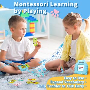 Jouets éducatifs Montessori pour la petite enfance, dispositif de lecture électronique, cartes flash parlantes pour bébés, tout-petits et enfants, jouet éducatif - Product Image 4