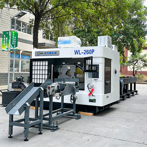 High-Speed Volautomatische Cirkelzaag <span class=keywords><strong>Machine</strong></span> Voor Roestvrij Staal & Metalen Bar Snijden Uitgerust Met Plc Pomp Motor - Product Image 1