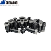 6MM-150MM brasé sous vide rouge/doré/noir diamant forets forets trou scie trou coupe-trou pour porcelaine marbre granit