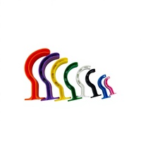 Canule oropharyngée médicale jetable à usage unique, désinfectée par ultrasons, pour adultes, formation aux premiers secours, Berman, code couleur Compower