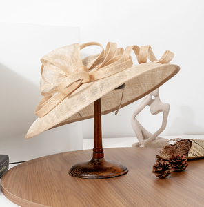 <span class=keywords><strong>Chapeau</strong></span> fascinateur A111 pour femmes, couvre-chef formel avec <span class=keywords><strong>plume</strong></span> pour <span class=keywords><strong>mariage</strong></span>, rétro et tendance, bandeau en sinamay - Product Image 3