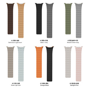 สายรัดข้อมือซิลิโคนแบบนิ่มสำหรับ Samsung <span class=keywords><strong>Galaxy</strong></span> <span class=keywords><strong>Watch</strong></span> 8 40มม. 44มม. 8 46มม. - Product Image 6