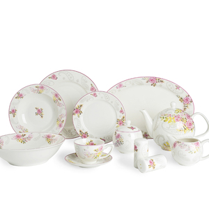 47 unids o 72 unids vajilla de cerámica de China de hueso de <span class=keywords><strong>la</strong></span> cena para el hogar <span class=keywords><strong>restaurante</strong></span> y Hotel - Product Image 1