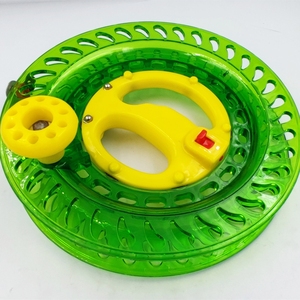 Üst sağ FR el Trolling <span class=keywords><strong>Reel</strong></span> tatlısu balıkçılık el Caster sarma Trolling olta makara plastik hattı makaraları - Product Image 4