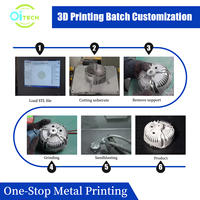 Connettori e Componenti Metallici Personalizzati Stampati in 3D Oitech, SLM DMLS in Acciaio Inossidabile OEM