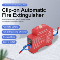 Mini-extincteur automatique à aérosol 30g, déclenchement thermique 170°C, dispositif d'extinction d'incendie à montage sur rail DIN pour boîtier de distribution