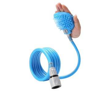 السيليكون الحيوانات الأليفة الاستمالة أداة الاستحمام الكلب القط دش فوهة الرشاش تدليك مزيل الشعر قفازات فرشاة - Product Image 3