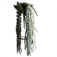 Amaranthus Buatan Love Lies Bleeding dengan Batang Gantung dan Daun Menjuntai untuk Dekorasi Rumah, Pernikahan, Hotel, dan Rangkaian Bunga Grosir