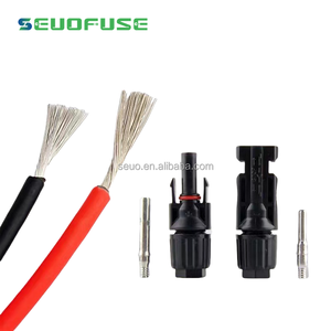 Nuovo prodotto cavi Pv 4mm pannello solare fili connettore solare cavi per celle solari trituratore di plastica - Product Image 4