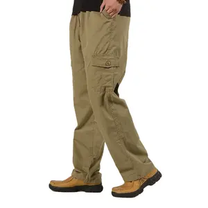 Мужские брюки-карго с несколькими карманами