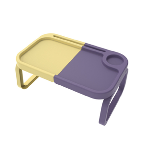 Plastic <strong>Foldable</strong> Portable Multifunction Laptop <strong>Desk</strong> with Cup Slot, <strong>Small</strong> Easy Lazy Table, Bed Working Studying Breakfast Table - Product Image 5