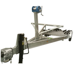 <span class=keywords><strong>Remolque</strong></span> de barco catamarán personalizable de 40 pies Australia 4*2 <span class=keywords><strong>remolque</strong></span> de embarcación hidráulica - Product Image 2