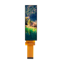Modul LCD TFT Kustom ZHAOXIN 320*960 4.6 Inci Tipe Bar Layar Lebar dengan Papan Pengontrol dan Layar Sentuh Opsional