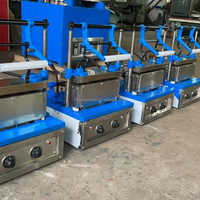 Machine entièrement automatique pour la fabrication de cornets de gaufres, machine à cornets de crème glacée, machine à cornets à œufs, avec prix d'usine