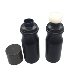 Botella vacía de betún para zapatos con esponja - Product Image 1