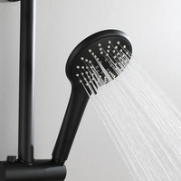 Robinet de douche pluie chaud et froid en laiton de qualité supérieure, 4 fonctions, pour salle de bain, vente chaude de l'usine de Kaiping