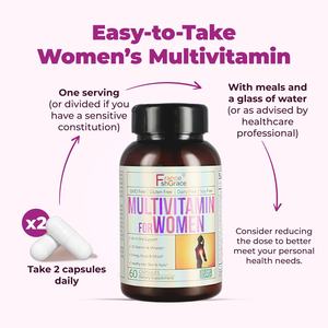 Cápsulas de Multivitaminas para Mujer en Oferta, con Extractos de Plantas, Apoyan Niveles de Energía Saludables y Equilibrio Hormonal - Product Image 5
