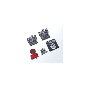 Wholesale Punk Hip Hop Rock Band <strong>Patches</strong> Custom Embroidery <strong>Iron</strong> <strong>on</strong> Y2K Slogan Letter <strong>Patch</strong> for Hat - Product Image 1