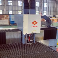 Machine de découpe laser à fibre CNC 1500x3000mm 3KW pour l'acier inoxydable, l'acier au carbone, l'aluminium, la découpe de tôles métalliques