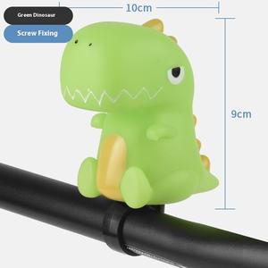 Cuerno de aire súper sonido, bocina deslizante para coche, bonito accesorio de dibujos animados para bicicleta de equilibrio para niños, hecho de plástico duradero - Product Image 6