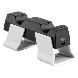 Base de Carga para PlayStation 5 DualSense Negra y Blanca ACP50032 - Product Image 4