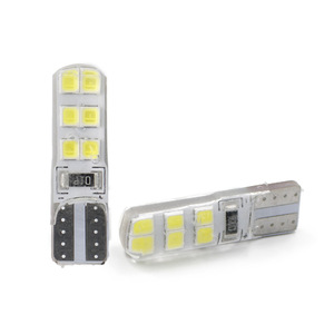 Car T10 silicone light <b>bulb</b>, W5W, 194 x 168, parking light, reading light, retrofit <b>bulb</b>, white 12V. - Product Image 2