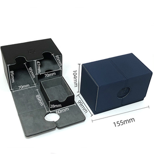 Boîte à cartes Offre Spéciale avec plateau de dés, étui de rangement de cartes pour 100 cartes à Double manche pour TCG CCG MTG - Product Image 6