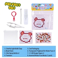 Kit Manik-Manik Ajaib Tanpa Setrika, Manik-Manik Lem Perekat Tanpa Panas, Kerajinan Tangan Anak-Anak DIY, Set Seni Kreatif, Tidak Beracun, Edukatif