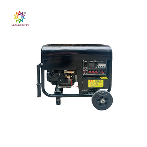 Langshuo điện 3KVA mở khung Máy phát điện xăng có thể được tùy chỉnh với bánh xe và Máy phát điện khí đốt tự nhiên đa nhiên liệu. - Product Image 2