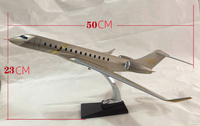 Bombardero Global personalizado a escala 1/72, Avión de chorro de negocios de alta calidad, 7500